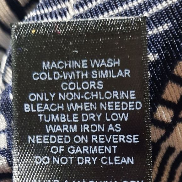 Travelers by Chicos black and white wide leg pants Chico size 3 - Picture 7 of 8